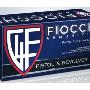 Fiocchi Shooting Dynamics Ammunition 357 Magnum 125 Grain Jacketed Hollow Point Box of 50