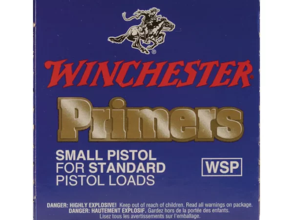 Winchester Small Pistol Primers #1-1/2