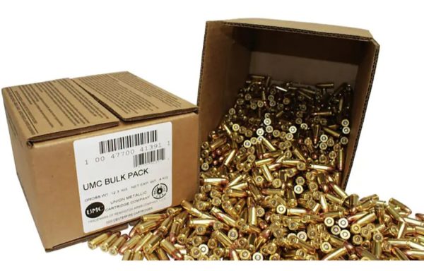 Remington UMC Ammunition 40 S&W 180 Grain Full Metal Jacket 650 rounds