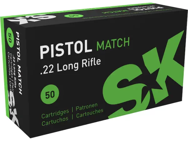 SK Pistol Match Ammunition 22